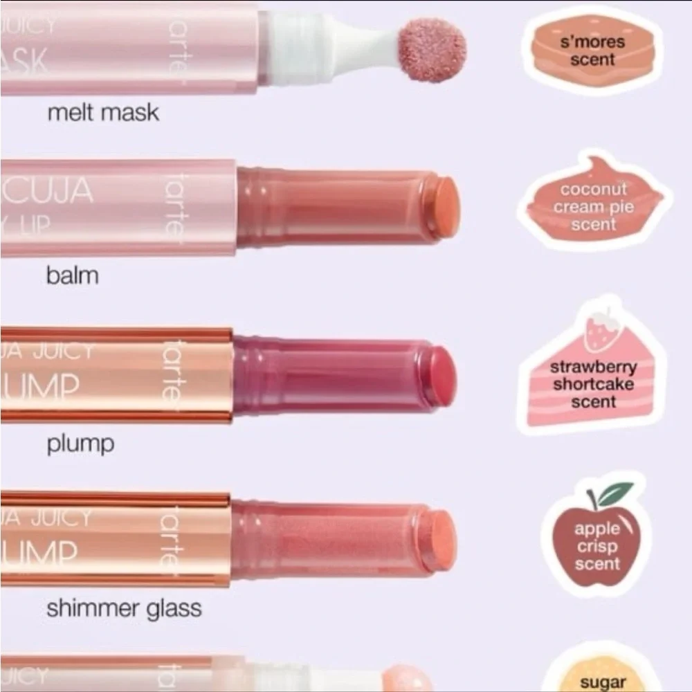 Tarte Maracuja Juicy Lip Plump Lipstick Lipgloss Strawberry Shortcake BNWB